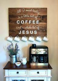 Using Wood To Decorate Your Home Easy Tips And Tricks Pouted Com Coffee Bars In Kitchen Coffee Kitchen Kitchen Decor Themes