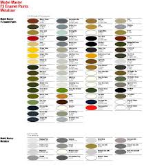 30 curious hasegawa color chart