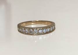 Cartier Diamond Eternity Ring 18k 1 800 Eternity Ring Diamond Wedding Rings Jewelry
