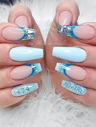 Apr 26, 2021 · the most popular nail polish colors trending for summer 2021, including bright summer colors and the top nail color shades that are in for toes and dark skin right now. 32 Hottest Cute Summer Nail Designs Glitter Blue Blue Gel Nails