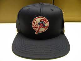 Mlb Ny Yankees Navy Logo Retro Snapback Cap Old School
