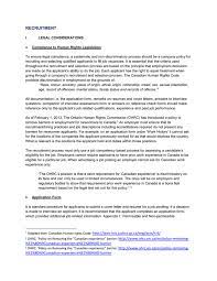 Writing a cover letter is essential when applying for jobs. Recruitment Legal Considerations Compliance To Human