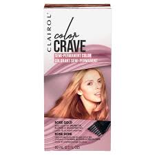 Try it paired with a classic baby blue or an oceanic teal, like this year's tidewater green. Clairol Color Crave Semi Permanent Hair Color Rose Gold Walmart Com Walmart Com