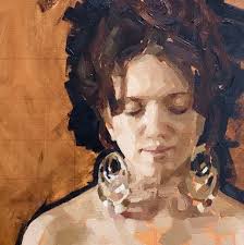 What a privellege to be asked to sit for the masterful @conor_knight_art ✨  a surreal and moving experience. Coincidentally captured