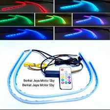 Harga lampu led hpl sangat bervariasi tergantung merek dankebijakan margin dari penjualnya. Jual Lampu Led Alis Drl Slim 30cm Rgb Remote 8 Warna Sein Running 30 Cm Terbaru Juni 2021 Blibli