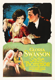 Sadie Thompson 1928 Gloria Swanson Raoul Walsh Lionel Barrymore Silent Film Poster Classic Movie Posters Old Film Posters Silent Film