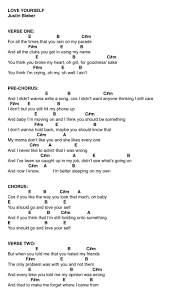 Love Your Self Ukulele Chords Songs Ukulele Chords Ukulele Songs