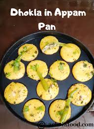 Appe Dhokla Recipe Dhokla In Appam Pan Soft Spongy Appe Dhokla Recipe Dhokla Recipe Spicy Snacks Breakfast Recipes Indian
