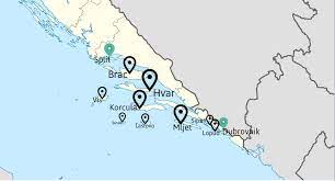 Croatian coast detailed road map. The Top 5 Most Beautiful Islands Of Croatia The Classic Blog