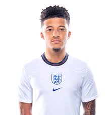England's jadon sancho and marcus rashford get ready to come onto the pitch during the euro 2020 final between england and italy. England Squad Profile Jadon Sancho