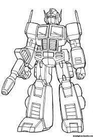 Optimus Prime Coloring Page Transformers Coloring Pages Coloring Pages For Kids Coloring Pages