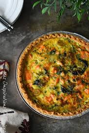 Quiche Aux Poireaux Saumon Et Epinards Le Blog Cuisine De Samar Recette Quiche Poireaux Recettes De Cuisine Poireaux