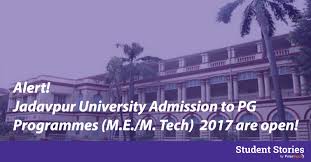We have mentioned below top recruiters of jadavpur university. Alert Jadavpur University Pg Programmes Admissions M E M Tech Open
