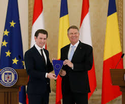 Un concert inaugural al preşedinţiei române la consiliul. Preluarea SimbolicÄƒ A PresedinÅ£iei Consiliului Uniunii Europene De La Cancelarul Federal Al Republicii Austria Sebastian Kurz PreÈ™edinÈ›ia Romaniei La Consiliul Uniunii Europene
