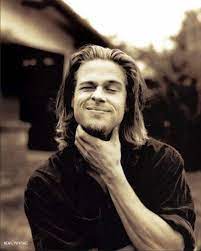 Pin By Jory Osyczka On Brad Pitt Brad Pitt Long Hair Styles Long Hair Styles Men