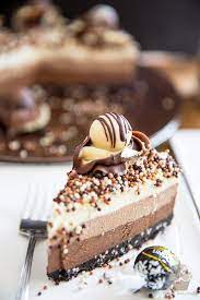 Triple Chocolate No Bake Cheesecake Recipe Baking Fun Cheesecake Recipes Popular Cheesecake Recipes