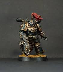 True Scale Primaris Chaos Space Marine Of The Black Legion Warhammer Sons Of Horus Chaos Legion