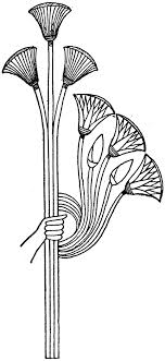 Idealized Lotus And Papyrus Ancient Egypt Art Egyptian Art Egypt Art