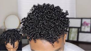 Twisted hair and a mohawk. Twist Out For Black Men Short Natural Hair Updated Youtube