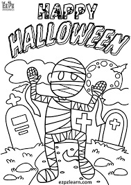 Image result for printable halloween coloring pages