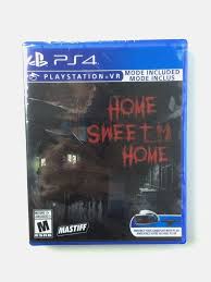 Home Sweet Home Ps4 Psvr Horror Rare Playstation 4 Gamestop Exclusive Vr Home Sweet Home Game Game Horor Playstation
