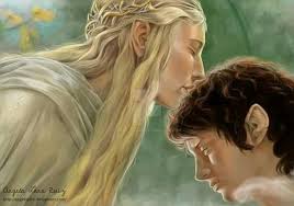 Farewell Frodo Baggins I Give You The Light Of Earendil Our Most Beloved Star May It Be A Light For You In Dark Places When Art Fantasy Dragon Art Fan Art