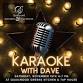 Karaoke with Dave event image