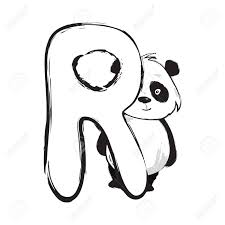 Gram font is place helping to generate text fonts into cute and special fonts as you like. Panda Bear Cute Animal English Alphabet Letter R With Cartoon Baby Font Illustrations Royalty Free Cliparts Vectors And Stock Illustration Image 114550705