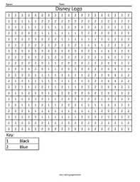 Check spelling or type a new query. Disney Logo Color By Number Coloring Squared