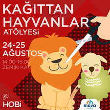 Movapark Avm On Twitter Kagittan Hayvanlar Atolyesi 24 25 Agustos Tarihlerinde Movapark Avm De Butun Cocuklari Bekliyoruz Movapark Movaparkavm Movabidunya Atolye Eglence Etkinlik Cocuk Cocuketkinlikleri Haftasonu Kagittanhayvanlar