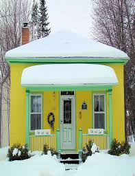 Adorable Yellow And Seafoam Green Cottage Tiny Cottage Little Cottages Small House