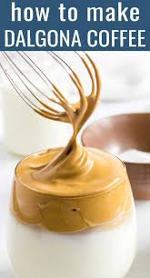 This Tik Tok Coffee Recipe Has Taken The Internet By Storm Dalgona Coffee Made With Only 4 Ingredients Is The Coffee Recipes Coffee Smoothies Dalgona Coffee