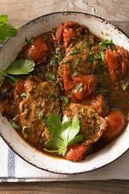 Schnelle Hahnchenschnitzel Mit Tomaten Und Marsala Rezept Hahnchen Schnitzel Einfache Gerichte Hahnchenschnitzel