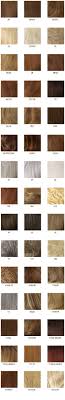 Louis Ferre Hair Color Chart Synthetic Human Hair Sample