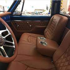 The Hog Ring On Instagram Custom 1968 Chevy Truck Interior By Bryanclineinteriors Thehogring H Truck Interior Car Interior Upholstery Custom Car Interior