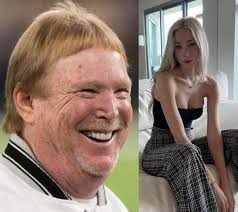 Mark Davis, the 69-year-old owner of the Raiders, says that his 26-year-old  girlfriend Hayden Hopkins was unaware of his billionaire status and is  simply drawn to his smile.