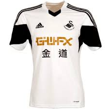 Penasaran seperti apa jersey kandang dan tandang swansea city untuk musim 2015/16? Swansea City Afc Home Soccer Jersey 2013 14 Adidas Sportingplus Passion For Sport