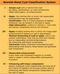 Bosniak Classification Radiology Ultrasound Medical