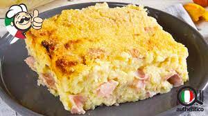 Portale in tavola con la ricetta. Gateau Di Patate La Ricetta Originale Authentico