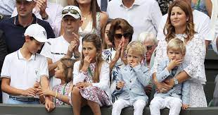 The picture had mirka and. Watch Roger Federer Talks About His Children Starting To Get Good At Playing Tennis
