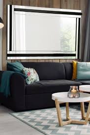 Reflect on your home decor with our huge range of stylish wall mirrors. Dalton Large Black Silver Bevelled Triple Edge Wall Mirror 144 X 115 5cm