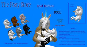 A pony , on the other hand ( pun totally intended!), is an equine less than 14.2 hands. Second Life Marketplace The Pony Store Foal Baby Horse Boxed