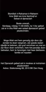 Djanazah Gebeden Prispevky Facebook