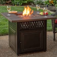 Cozy up on a chilly night around an outdoor fire pit. Endless Summer Donovan Dualheat Steel And Concrete Resin Hand Painted Wood Grain Mantel Propane Fire Pit Table Reviews Wayfair Ca