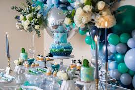 It is an ideal theme when you are expecting your baby in spring for drape and motifs, make use of yellow, brown and green fabrics. Kara S Party Ideas Elephant Baby Shower Kara S Party Ideas