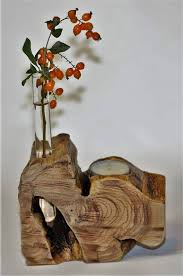 Hand Crafted Hand Finished Test Tube Vase Base Holder Made From Olive Wood Each Vase Is Hand Crafted And A Uniqu Diy Vase Wood Working Gifts Diy Wood Projects