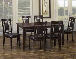 Ours are designed with the right proportions to be comfortable to sit in until dessert. K Living Viola 7pcs Solid Wood Dining Table Set Table 6 Chairs Walmart Canada