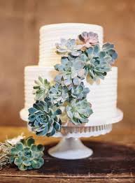 20 Adorable Wedding Cakes With Succulents Emmalovesweddings Succulent Wedding Cakes Wedding Cake Topper Decorations Rhinestone Wedding Cake Topper
