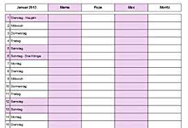 Hier finden sie den kalender 2021 mit nationalen und anderen feiertagen für deutschland. Familienkalender Mit 4 Spalten Ausdrucken