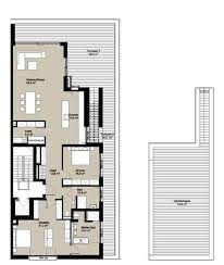Die Wohnungen Spannende Grundrisse Vom Erdgeschoss Bis Zum Dach Homes Development Frankfurt Am Main Westen Grundriss Wohnung Grundriss Dachterrassenwohnung
